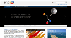 Desktop Screenshot of pactechnologies-ae.com